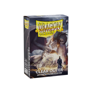 Dragon Shield  Standard Card Sleeves 100pc - Outer Matte Clear