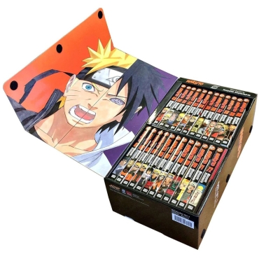 Манга: Naruto Box Set 3 Volumes 49-72  with Premium