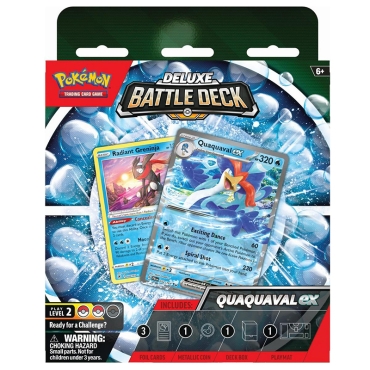 Pokemon TCG Deluxe Battle - Quaquaval Ex Тесте