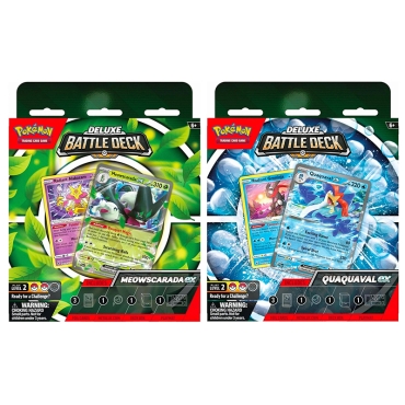 Pokemon TCG Deluxe Battle - Quaquaval Ex Тесте