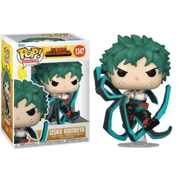 My Hero Academia S5 POP! Animation Vinyl Figure - Izuku Midoriya (with Black Whip) #1347