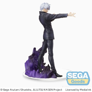 Jujutsu Kaisen SPM PVC Statue Satoru Gojo Hollow Purple (Kyoshiki "Murasaki") 22 cm