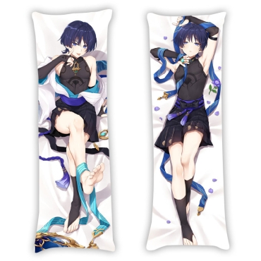Genshin Impact: Двулицева Възглавница Dakimakura - Wanderer