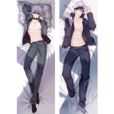 Jujutsu Kaisen: Двулицева Възглавница Dakimakura - Satoru Gojo Uniform