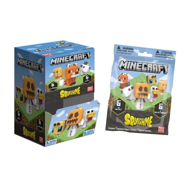 Minecraft Squishme Anti-Stress Figures 6 cm Series 3