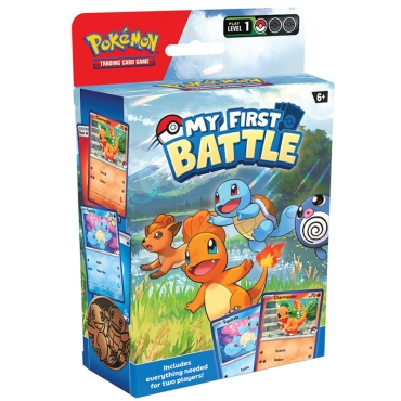 Pokemon TCG My First Battle - Charmander vs Squirtle 2 Mini Decks