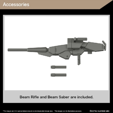 (HGTWFM) Gundam Model Kit - 23 Demi Barding (Mobile Suit Gundam: The Witch from Mercury) 1/144