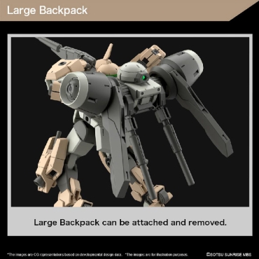 (HGTWFM) Gundam Model Kit - 23 Demi Barding (Mobile Suit Gundam: The Witch from Mercury) 1/144