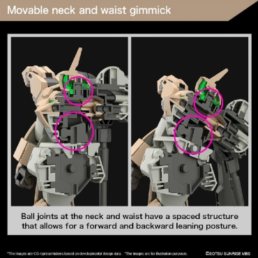 (HGTWFM) Gundam Model Kit - 23 Demi Barding (Mobile Suit Gundam: The Witch from Mercury) 1/144