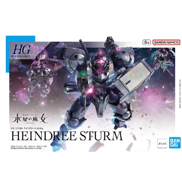(HGTWFM) Gundam Model Kit - 22 Heindree Sturm (Mobile Suit Gundam: The Witch from Mercury) 1/144