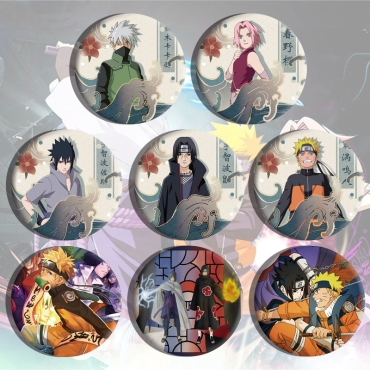 Naruto Shippuden Badge - Varieties