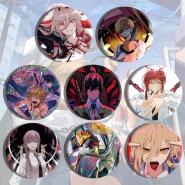 Chainsaw Man Badge - Varieties