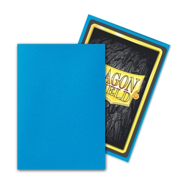 " Dragon Shield " Small Card Sleeves 60pc Matte - Sapphire  'Turikos' 