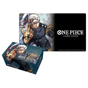 One Piece Card Game - Playmat and Card Case Set - Trafalgar Law