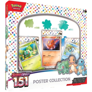 Pokemon TCG Scarlet & Violet 3.5: 151 – Poster Collection