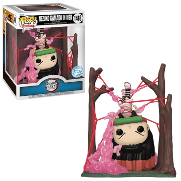 Demon Slayer: Kimetsu No Yaiba POP! Animation Vinyl Figure Nezuko Kamado in Web (Glows in the Dark) (Special Edition) #1418