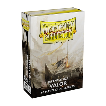 Dragon Shield Japanese size Dual Matte Sleeves - Valor (60 Sleeves)