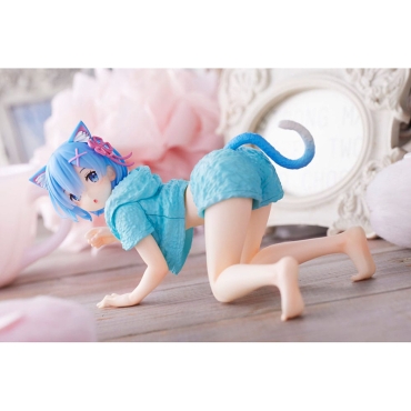 Re:Zero - Starting Life in Another World Колекционерска Фигурка - Rem Cat Roomwear Version
