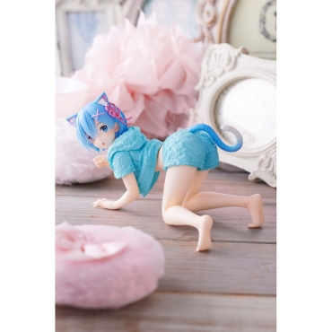 Re:Zero - Starting Life in Another World Колекционерска Фигурка - Rem Cat Roomwear Version