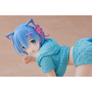 Re:Zero - Starting Life in Another World Колекционерска Фигурка - Rem Cat Roomwear Version