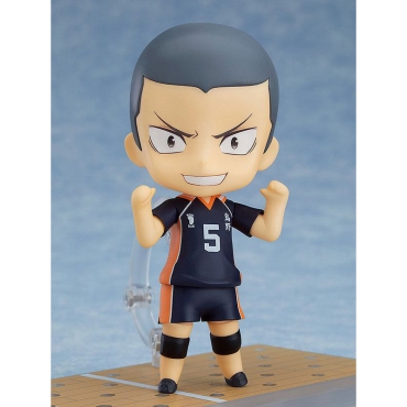 Haikyu!! Nendoroid Action Figure Ryunosuke Tanaka (re-run) 10 cm
