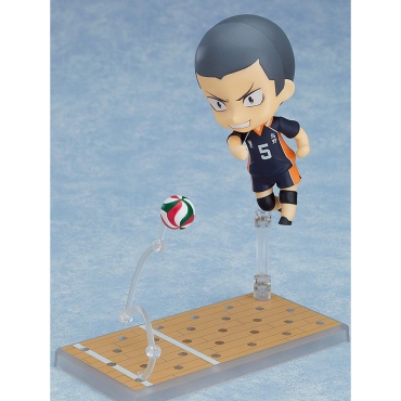 Haikyu!! Nendoroid Action Figure Ryunosuke Tanaka (re-run) 10 cm
