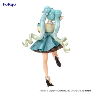 Hatsune Miku PVC Statue - Hatsune Miku Chocolate Mint Pearl Color 17 cm