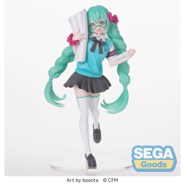 Hatsune Miku Luminasta PVC Statue - Hatsune Miku 16th Anniversary Booota Ver. 18 cm