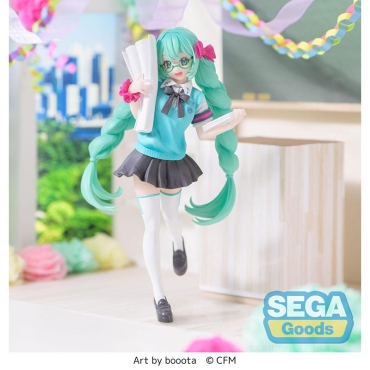 Hatsune Miku Luminasta PVC Statue - Hatsune Miku 16th Anniversary Booota Ver. 18 cm