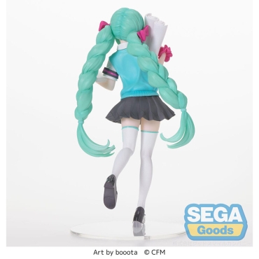 Hatsune Miku Luminasta PVC Statue - Hatsune Miku 16th Anniversary Booota Ver. 18 cm
