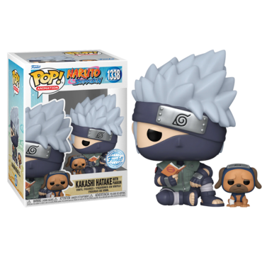 Funko Pop! Animation: Naruto Shippuden Vinyl Figure - Kakashi Hatake  with Pakkun (Special Edition) #1338
