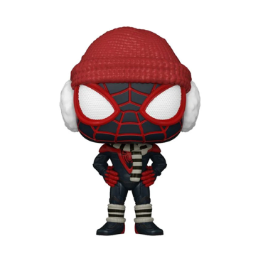 Marvel Gamerverse: Spider-Man Miles Morales Funko Pop Колекционерска Фигурка - Miles Morales (Winter Suit) (Special Edition) #1294  Bobble-Head 