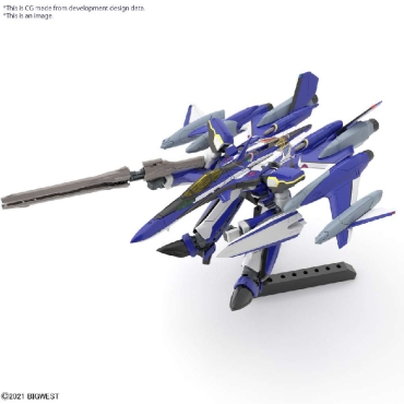 (HG) Gundam Model Kit Екшън Фигурка - YF-29 Durandal Valkyrie (Maximilian Genus Custom) Full Set Pack 1/100