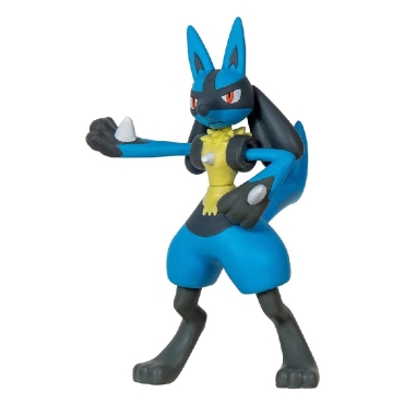 Pokémon Battle Figure Set Figure 3-Pack Pikachu, Omanyte, Lucario