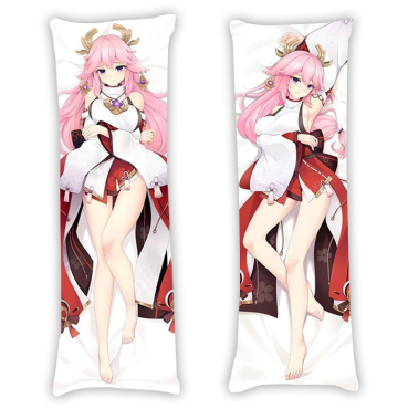 Genshin Impact: Двулицева Възглавница Dakimakura - Yae Miko