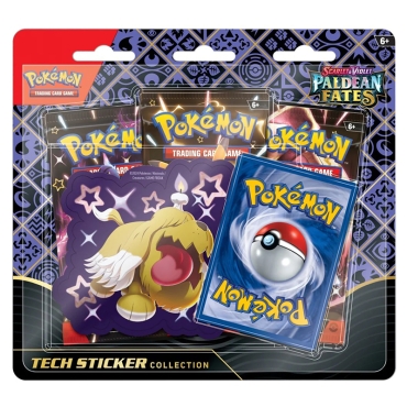 Pokemon TCG SV4.5 Scarlet & Violet Paldean Fates Tech Sticker Collection