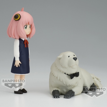 Spy x Family Family Photo Figure PVC Statue Anya Forger & Bond Forger 11 cm