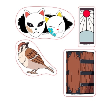 Demon Slayer: Kimetsu No Yaiba -  Pck Cup with straw 470ml + Acryl® + Stickers