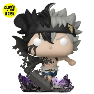 Black Clover POP! Animation Vinyl Figure - Black Asta (Glows in the Dark) (Special Edition) #1556