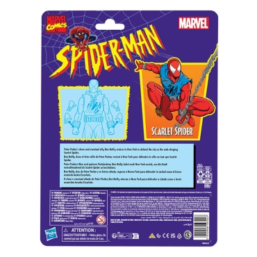 Spider-Man Comics Marvel Legends Екшън Фигурка - Scarlet Spider 15 cm