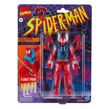 Spider-Man Comics Marvel Legends Екшън Фигурка - Scarlet Spider 15 cm