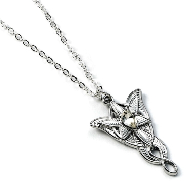 Lord of the Rings Pendant & Necklace Evenstar