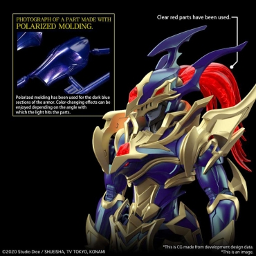 Model Kit Yu-Gi-Oh! Duel Monsters Екшън Фигурка - Figure Rise Black Luster Soldier
