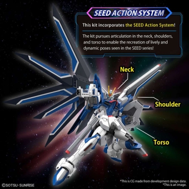 (HG) Gundam Model Kit - Perfect Strike Freedom Rouge 1/144