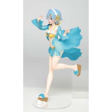 Re:Zero Precious PVC Statue - Rem Original Frill Swimwear Ver. Renewal Edition 23 cm