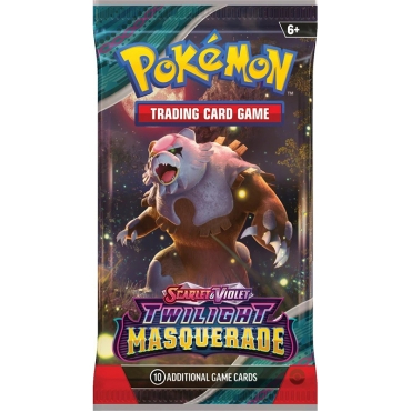 Pokemon TCG Scarlet & Violet 6 Twilight Masquerade - Бустер Пакет