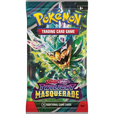 Pokemon TCG Scarlet & Violet 6 Twilight Masquerade - Бустер Пакет