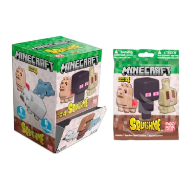 Minecraft Squishme Anti-Stress Фигурка  Series 4