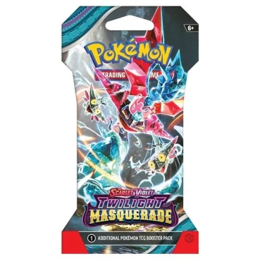 Pokemon TCG Scarlet & Violet 6 Twilight Masquerade - Sleeved Бустер