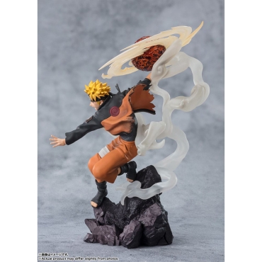 Naruto Shippuden Figuarts ZERO Extra Battle Колекционерска Фигурка - Naruto Uzumaki-Sage Art: Lava Release Rasenshuriken 